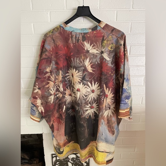 SKIF Daisy cotton top. One Size. Statement piece. Fashion meets comfort. USA NWT - Picture 2 of 11